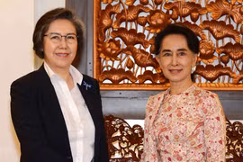 Myanmar Foreign Minister meets UN envoy