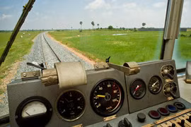 Thailand-Cambodia railway bridge inspected