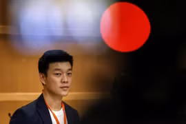 Natthaphong Ruengpanyawut, leader of the People’s Party. (Photo: Bloomberg) 