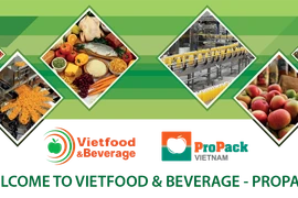 VietFood & Beverage – ProPack Vietnam 2024 to be held in August (Photo: hcm.foodexvietnam.com)