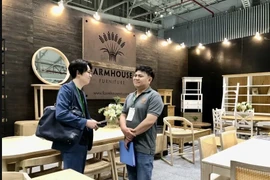 Int’l furniture & home accessories fair opens in HCM City. (Photo: VNA)