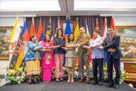 Ambassadors of ASEAN member states in New Zealand (Photo: VNA)