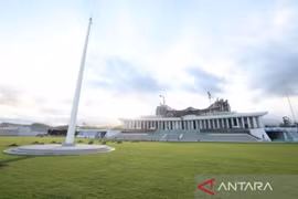 The State Palace Field in Indonesia's new capital Nusantara. (Photo : antaranews.com) 
