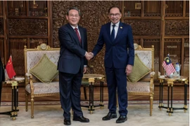 China's Premier Li Qiang (L) shakes hands with Malaysia's Prime Minister Anwar Ibrahim at their meeting in Putrajaya, Malaysia, on June 19, 2024. (Photo: reuters.com)