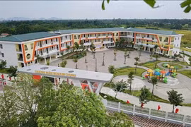 Hanoi builds more new schools to match growing educational demands (Photo: VNA)