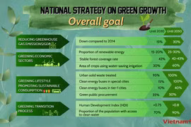 Vietnam's goal in National Strategy on Green Growth