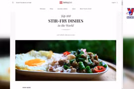 Vietnamese cuisines among top 100 Asian stir-fry dishes