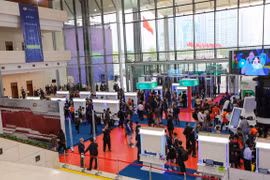FPT Techday 2019 gathers over 3,000 participants, including 500 senior leaders of large enterprises and banks. (Photo: VietnamPlus)