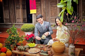 Foreign tourists enjoy Tet, spring activities in Vietnam