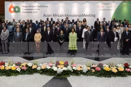 Scene at the Asian African Ministerial Meeting held ahead of the Bandung Conference. Source: AFP/VNA