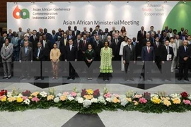 Scene at the Asian African Ministerial Meeting held ahead of the Bandung Conference. Source: AFP/VNA