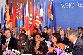 Delegates at the event Photo: VNA