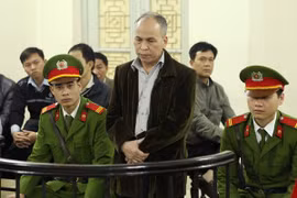 Pham Viet Dao at the trial (Source: VNA)