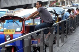 Thailand faces weakest economic growth in 3 years. (Photo: AFP/VNA)