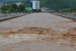 Flash floods in Nam La spring in the northern mountainous province of Son La (Photo: VNA)