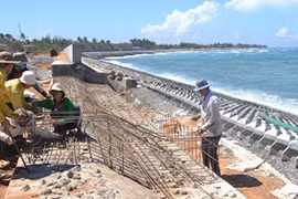 The 2.3 km embankment will extend from the border between HCM City and Tay Ninh province's Trang Bang district to the end of the Cu Chi Tunnel site (Illustrative image: baogialai)