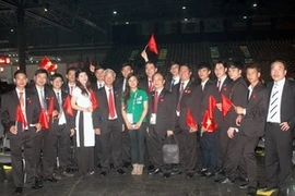 The Vietnamese vocational students to join WorldSkills Competition in Leipzig. Photo: VNA