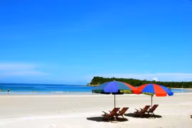 Quan Lan beach. (Photo: dulichvietnam.com)