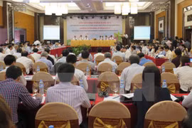 A view of the Spring Economic Forum in central Nghe An provinceon April 21. (Photo: VNA)