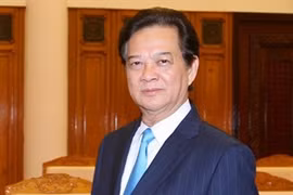Foreign vistors in Bau Trang, south central Binh Thuan province. (Photo: VNA)