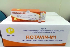 Successfully producing Rotavin-M1, an anti-diarrhea vaccine for children. (Photo: VNA)