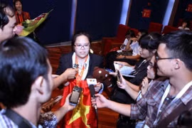Pham Mai Phuong is among the top three performers at the event (Source: VNA)