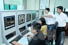 A project on using remote sensing technology for monitoring sea and island environment resources is nearing the goal of compiling a basic database on Vietnam marine resources and environment. Photo: VNA