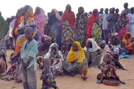 Nigeria women and children in a refuge in Kabalewa, Diffa, Niger. (Photo: AFP/VNA)