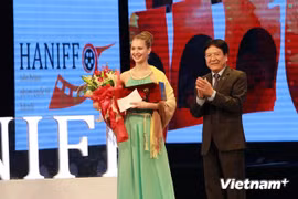 Actress Anna Levanova (Source: VNA)