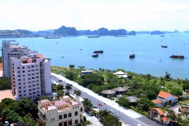 A corner of Ha Long city, northern Quang Ninh province (Photo: VNA) 