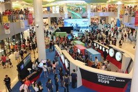 The Singapore Maritime Week began on April 6 (Photo: VNA)