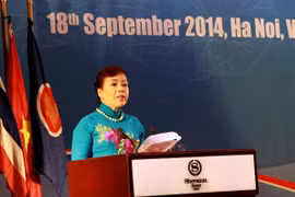 Vietnamese Health Minister Nguyen Thi Kim Tien at 12th ASEAN Health Ministers’ Meeting (Source: VNA)