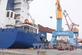 Hai Phong port (Photo: VNA)