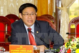Head of the Party Central Committee’s Economic Commission Vuong Dinh Hue (Photo: VNA)