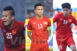 From left to right: Huy Toan, Ngoc Hai, Cong Phuong (Source:VNA)