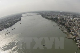 An aerial view of the Dong Nai River (Photo: VNA)