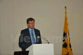 Deputy Director General of the European Commission’s Directorate General for Trade Mauro Petriccione at the workshop (Photo: VNA)