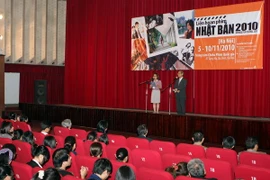 A Japanese film festival in Hanoi in 2010 (Photo: VNA)