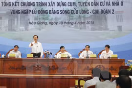 Prime Minister Nguyen Tan Dung speaks at the conference (Source: VNA)