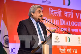 Secretary from the Indian Ministry of External Affairs Anil Wadhwa at the ceremony. (Photo: VNA)