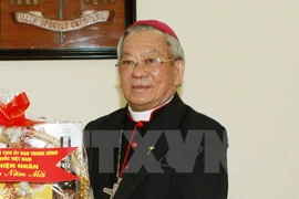 The Archbishop of Hanoi, Cardinal Nguyen Van Nhon (Photo: VNA)