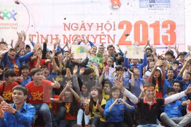 the Vietnam Volunteer Festival 2013 (Photo: VNA)