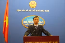 Vietnamese Foreign Ministry’s spokesman Luong Thanh Nghi (Source: VNA)