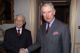 Party General Secretary Nguyen Phu Trong meets with Crown Prince Charles (Source: VNA)
