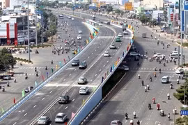 Steel overpass at Hang Xanh intersection (Source: VNA)