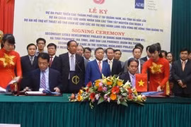 An overview of the signing ceremony (Photo: VNA)