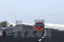 Part of the HCM City-Trung Luong highway. Source: VNA