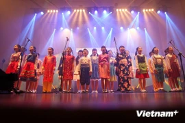 Multicultural performance at the concert (Source: VNA)