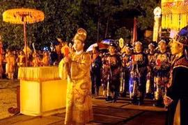 Xa Tac worship ritual is re-enacted in Hue (Source: VNA)