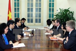 Deputy Prime Minister Vu Duc Dam has asked the Global Fund to continue assisting Vietnam in researching methadone detoxification methods. Photo: VNA